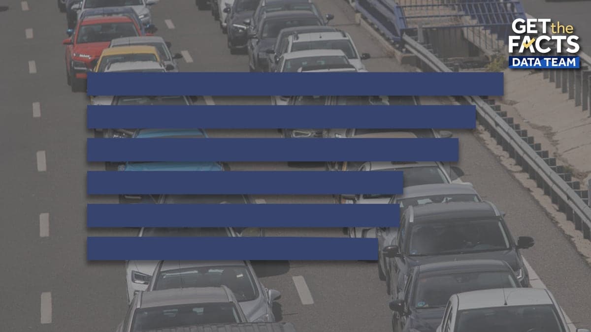 imagem de uma rodovia vazia sob céu claro com palmeiras ao lado, em área típica da Flórida Central